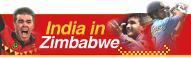 India on tour of Zimbabwe