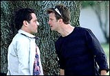 Paul Rudd and Frederick Weller in The Shape Of Things