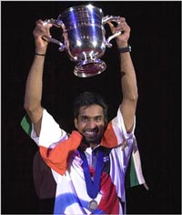 The first Indian champion in 21 years