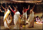 Thiruvathara, a traditional dance form of Kerala 