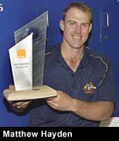 Matthew Hayden