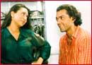 With Bobby Deol in Hum To Mohabbat Karega