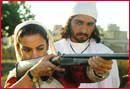 Shabana Azmi and Nirmal Pandey in Godmother