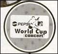 Pepsi ad for its music concert in the World Cup season