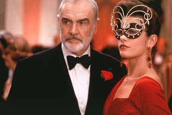 Sean Connery and Catherine Zeta-Jones in Entrapment