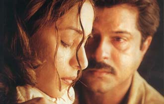 Madhuri Dixit and Anil Kapoor in Pukar