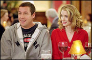 Adam Sandler and Winona Ryder in Mr Deeds