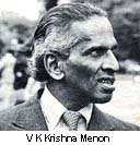 V K Krishna Menon