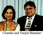 Chandra and Narpat
Bhandari
