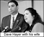 Dave Hayer with his wife