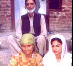  Syed Gulam Mohiuddin, Salahudin's brother with his family in Soibug village 