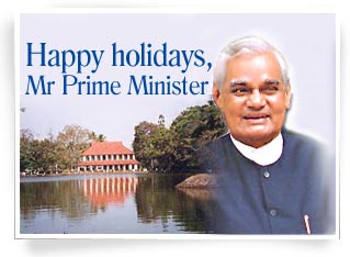 Happy holidays, Mr Prime Minister