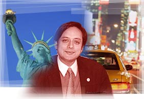 The parallel lives of Shashi Tharoor