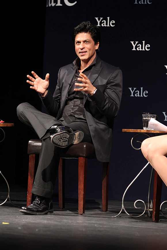 During his address to students at the Yale University, Shah Rukh mentioned about his detention at the airport