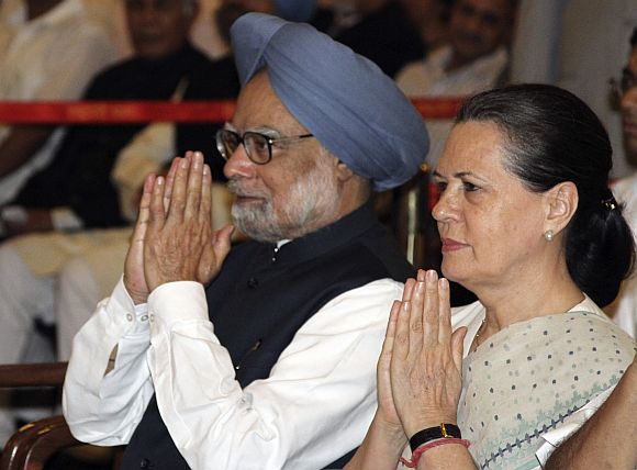 Hussain said that the government (led by PM Singh and Congress chief Sonia Gandhi) can fall anytime.